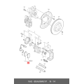 Pad Sub Set,Rr Calip