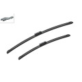 Bosch Wiper Blade Set For VW Jetta Passat CC 3397118979 A979S AeroTwin 24