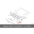 Bonnet Rod Clamp Clip - Nissan Navara D40 D23