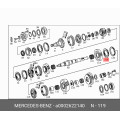 1./2. Gear, Synchronizer Cone - MERCEDES-BENZ
