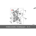 Engine Timing Cover O-Ring - Honda 91304-5A2-A01