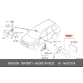 NISSAN K6301-9H502 Mirror Assembly-Out, Door, RH