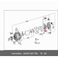 Voltage Regulator - Mercedes-Benz 0031541706 Genuine OEM