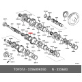 TOYOTA 33368-0K050 Genuine Ring Synchronizer No.2