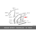 Aperture Panel - Nissan Maxima 2017-2023, Left Side