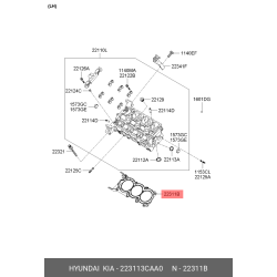 Gasket Cylinder Head Lh