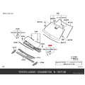 Cover, Hood Hinge - Toyota (53446-BZ150)