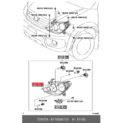Housing Sub-Assembly, Headlamp, RH