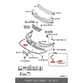TOYOTA 52711-50030 Front Bumper Molding