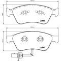 Pad Sub Set,Rr Calip
