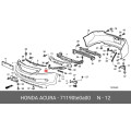 Honda Accord Coupe Left Headlight Bracket