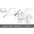 Liftgate Bumper Rubber Stop - Nissan Murano 2003-2007