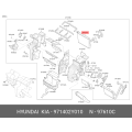 HYUNDAI / KIA 97140-2Y010 A/C Evaporator
