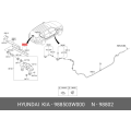 HYUNDAI / KIA 98850-3W000 Rear Wiper Blade