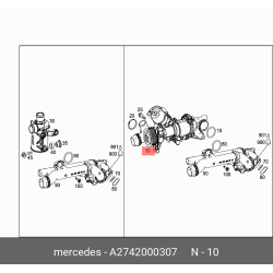 Water Pump Db W172,W253/M274