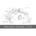 NOS Nissan Front Wheel Bearing 40210-A0800 510 610 210 B210