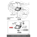 Toyota Hilux Headlamp Assembly 81130-0K190