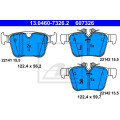 Pad Sub Set Rr Calip