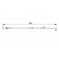 Bosch Brake Pad Wear Sensor - BMW 5 Series 2007-2009