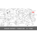 NISSAN 11060-37J00 Outlet-Water