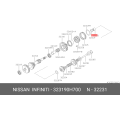 Countershaft Bearing - Nissan