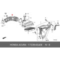Air Intake Hose Tube for Honda Accord 2008-2012 Crosstour 2012-2015