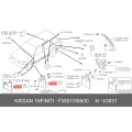 NISSAN Mudguard Set-Front Fender, LH