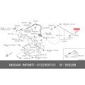 Nut - NISSAN (01225-00131)