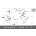 Heater Blower Motor - Nissan X-Trail l4 2.5L 2002-2007