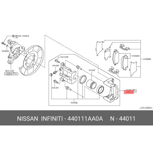 Caliper(R),Padless-F