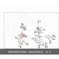 MERCEDES-BENZ 4602406818 Rubber Bushing Engine Mount