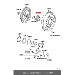 Bearing Cr 2C/3Y/3T 40Tkd07