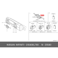 Nissan Maxima Signal Switch Assembly 25540-0L700