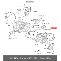 BRACKET-T/M SUPPORT 4312032010
