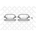 Rear Brake Pad Set !Gdb3289 Toyota Corolla 1.4I/1.6/2.0D 01> Wheel 15'