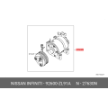 NISSAN 92600-ZL91A Genuine A/C Compressor