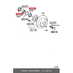 Seal.Oil  For Rear Axle Shaft Rh  To