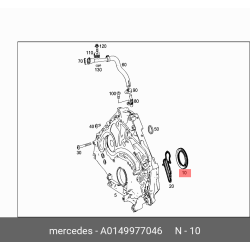 Crankshaft Seal Db M112,M271/45X67X8