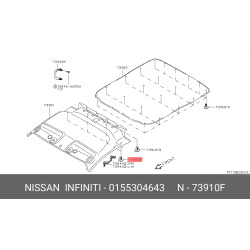 Clip - Nissan Caravan E-Nv200 Nv200/Nv200 Vanette Patrol Safari Urvan
