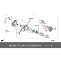 HONDA 91349-R40-A01 Seal, Pump Cover Power Steering