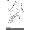 SUZUKI 5761161P10 Panel Front Fender R