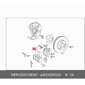 Zimmermann Brake Pad Set 21670.200.2, Disc Brake - MERCEDES-BENZ