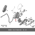 Door Lock Actuator - Left - BMW 51-21-7-202-143