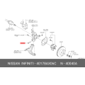 New Genuine Nissan Knuckle Mount Bolt 40178-AX06C OEM