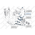 Rear Upper Control Arm ! Mb W221/C216 05>
