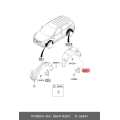 HYUNDAI / KIA 86841-3U001 Mud Guard Rear