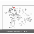 Mercedes-Benz Turbocharger Mounting Bolt - E320 E350 ML350 ML320 Sprinter