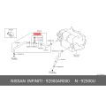 NISSAN 92500-AR000 Connector-Heater Hose