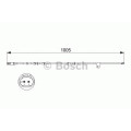 Warning Contact, brake pad wear BOSCH 1987473521