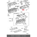 TOYOTA 11213-62020 Genuine Cylinder Head Cover Gasket